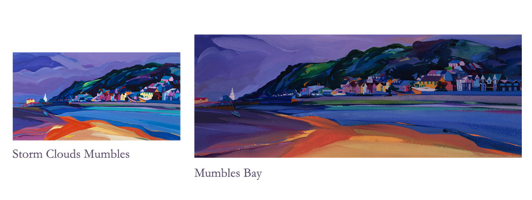 visual of mumbles paintings